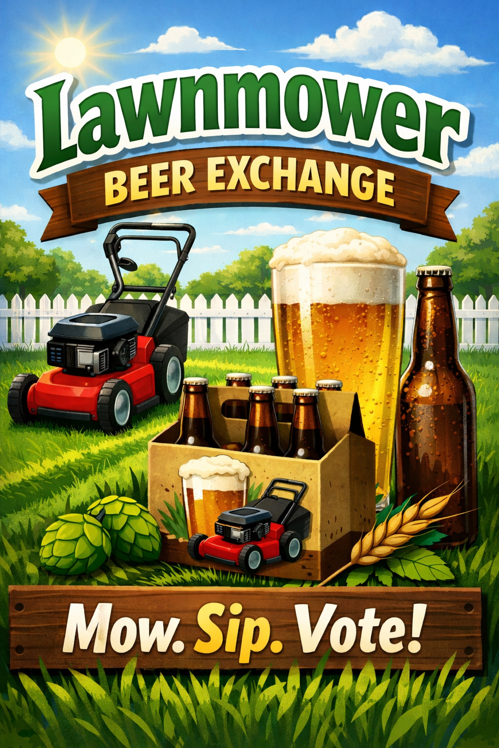 Lawnmower Beer Exchange