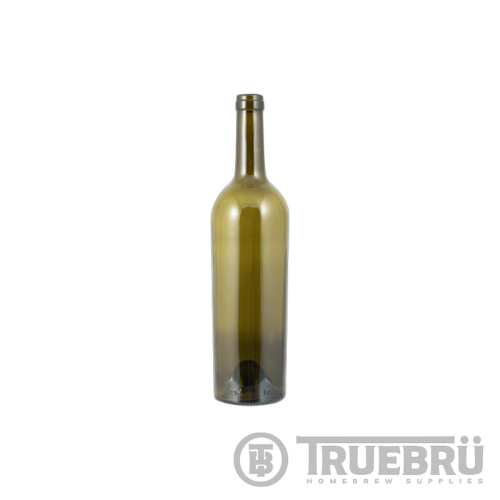 Wine Bottles | Bordeaux | Antique Green |Tapered | 750ml