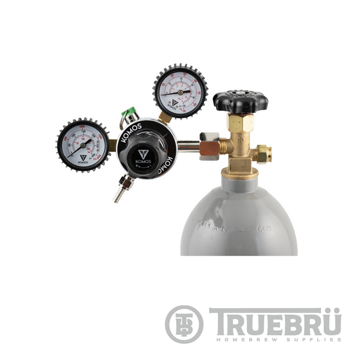 KOMOS Dual Gauge CO2 Regulator