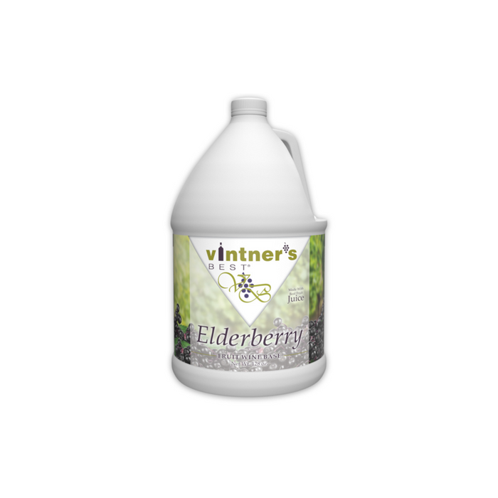 Vintner's Best Elderberry Fruit Wine Base 1 Gallon