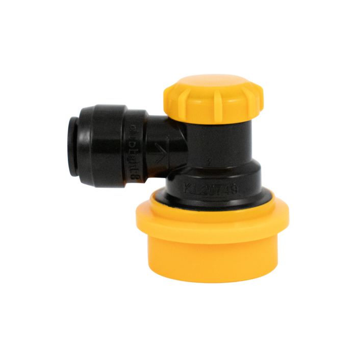 Duotight Ball Lock QD Beverage Out | Quick Disconnect Bev Out Push-In Fitting