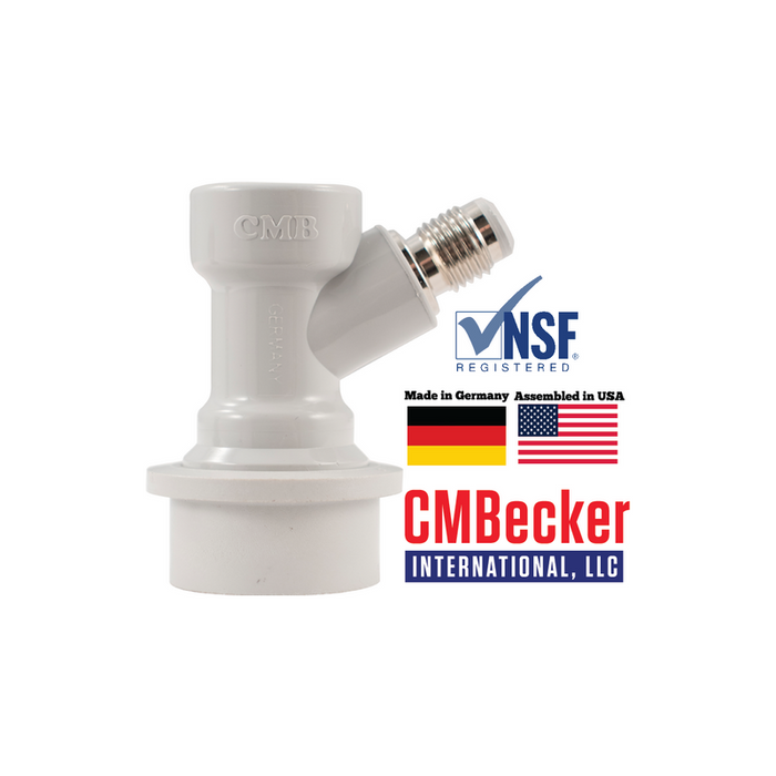 CMBecker Ball Lock Quick Disconnect (QD) | Gas In | MFL