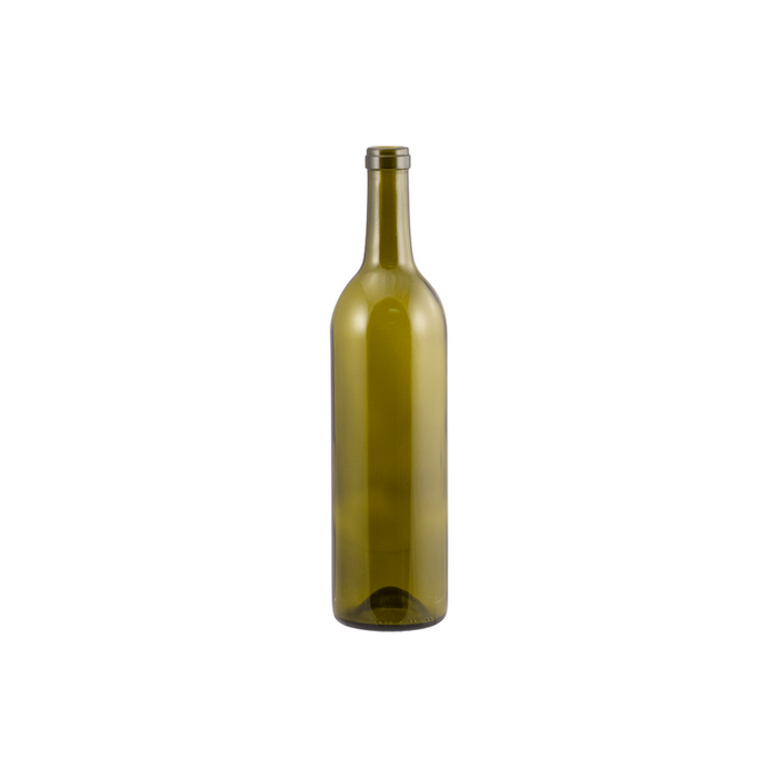 Wine Bottles | Bordeaux | Antique Green | Punted | 750ml
