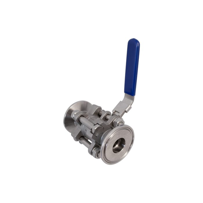 Stainless Ball Valve - 1.5 in. T.C. - 3 Piece