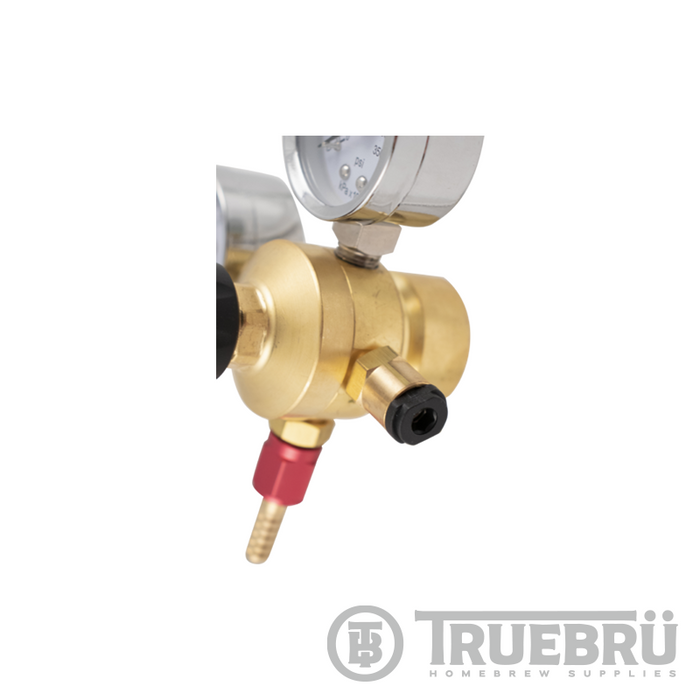 Dual Gauge Oxygen Regulator (for disposable tanks)