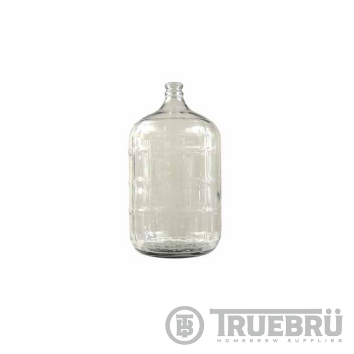 Glass Carboy | Fermenter | Smooth Neck | Narrow Mouth | 5 Gallon