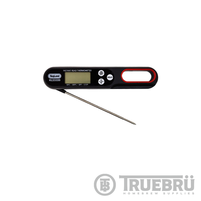 KegLand Instant Read Digital Thermometer w/ Folding Probe