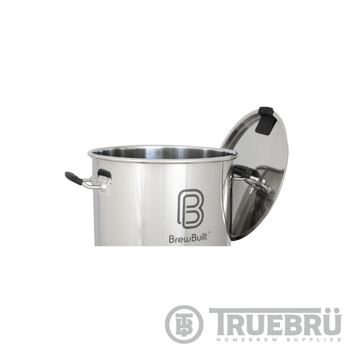 BrewBuilt Brewing Kettle 1.5" Tri-Clamp Dual port (10 GAL)