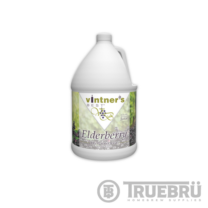 Vintner's Best Elderberry Fruit Wine Base 1 Gallon