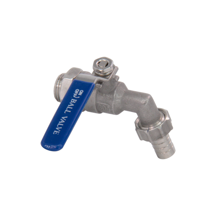 BrewZilla Gen 4 Replacement Ball Valve Assembly 1/2" Barb