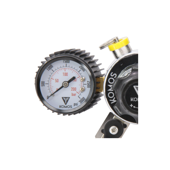 KOMOS® Universal 50 Dual Gauge CO₂ Regulator 0–50 PSI