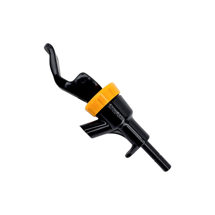 Duotight Compatible | Hand Held Beer Faucet | Cobra Tap | Picnic Tap | Black Plastic