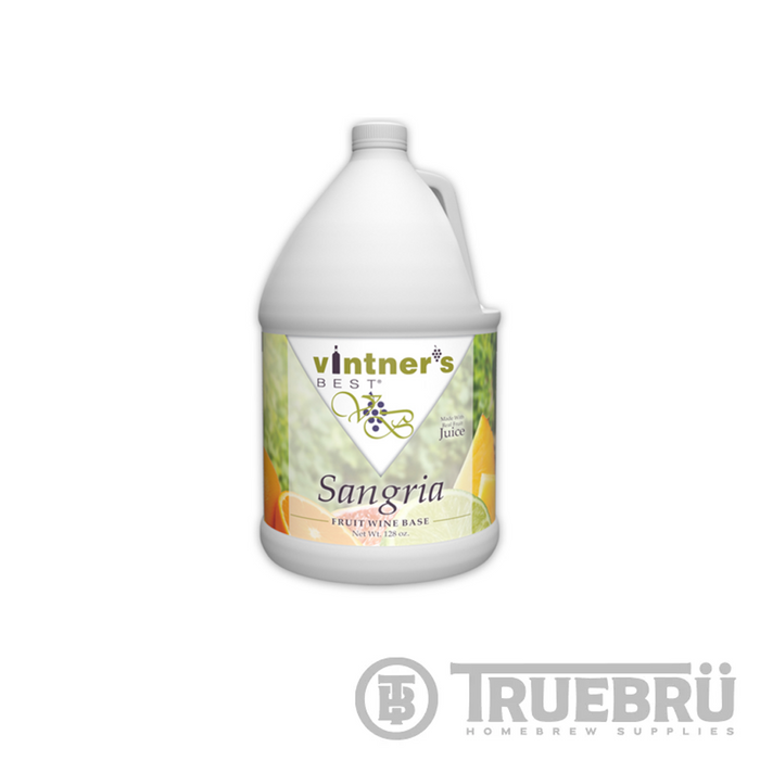 Vintner's Best Sangria Fruit Wine Base 1 Gallon