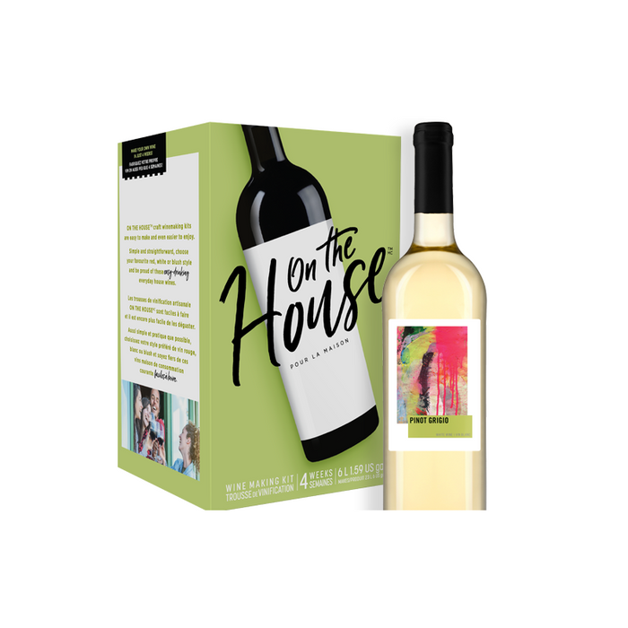 Pinot Grigio Style Wine Making Kit - On The House
