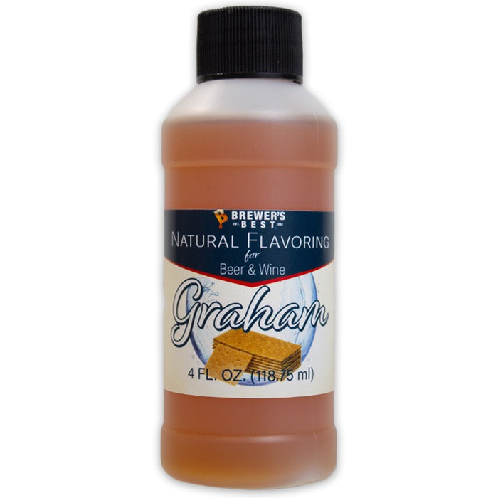 NATURAL GRAHAM  FLAVORING EXTRACT 4 OZ
