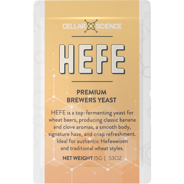 CellarScience® HEFE Dry Yeast | Wheat Ale | Premium Beer Yeast