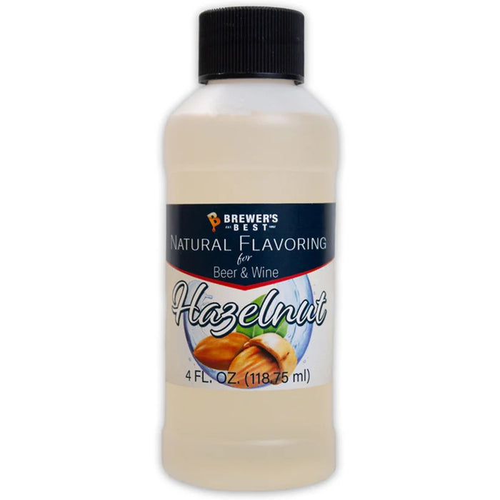 NATURAL HAZELNUT FLAVORING EXTRACT 4 OZ