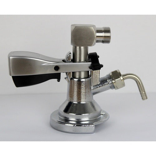 Low Profile Elbow Bend for Keg Couplers