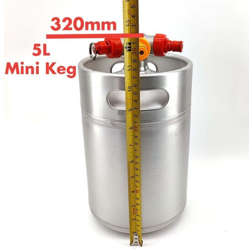 Low Profile Ball Lock Tapping Head Kit for Kegland mini kegs