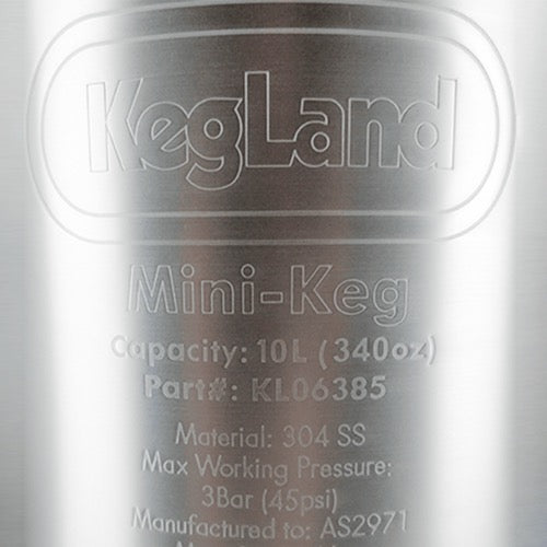 KegLand Mini Keg | 2.6 Gallon