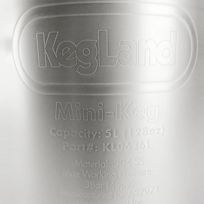 KegLand Mini Keg | 1.3 Gallon