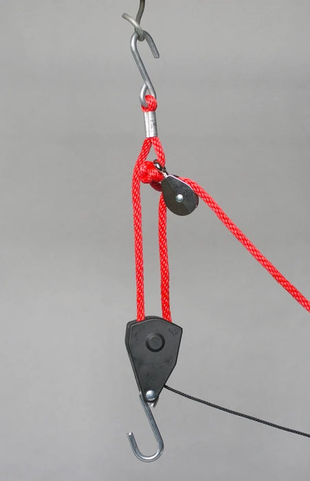 The Brew Bag® Locking Ratchet Pulley - 3/8" Rope - 250 lb
