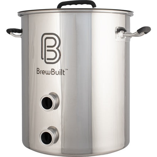 BrewBuilt Brewing Kettle 1.5" Tri-Clamp Dual port (15 GAL)
