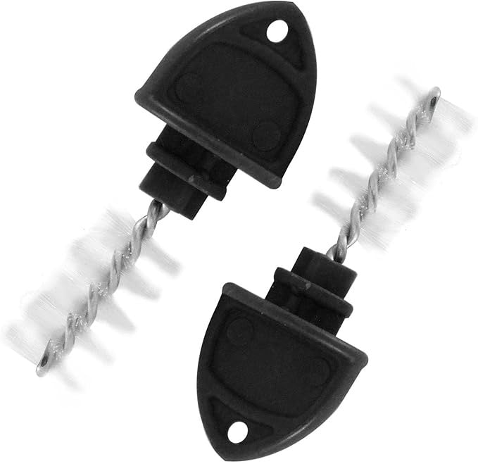 Faucet Brush Cap 2pk (black soft bristle)