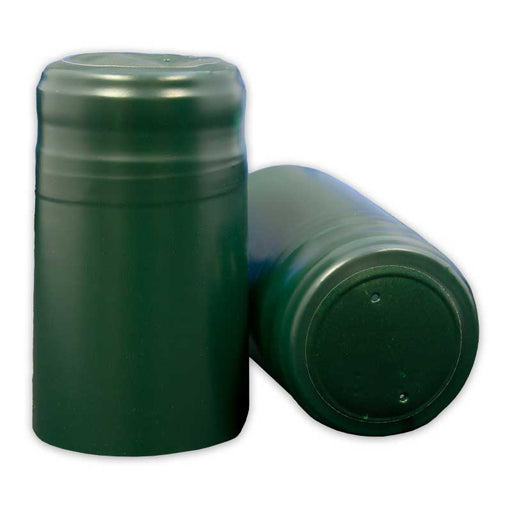 LD Carlson Metallic Green PVC Shrink Capsules 30 count