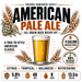 TRUEBRÜ American Pale Ale all grain beer recipe kit