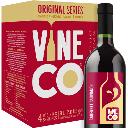 VineCo Original Series Cabernet Sauvignon wine kit